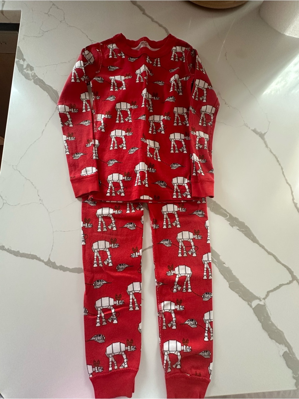 AT-AT Walker holiday pajama set